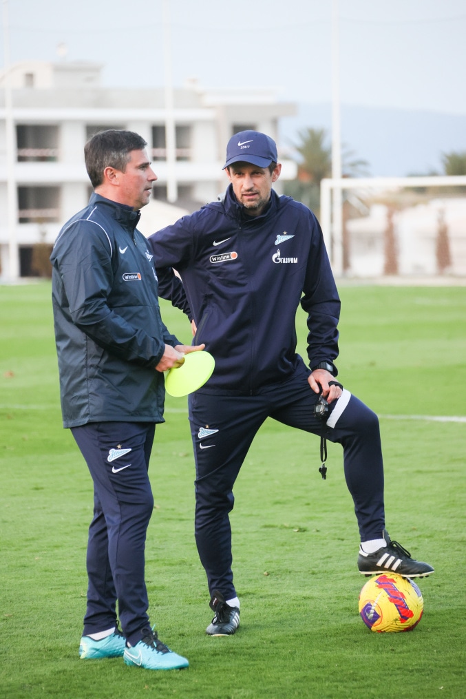 «Газпром»-тренировочные сборы в Португалии: 30 января, вечерняя тренировка