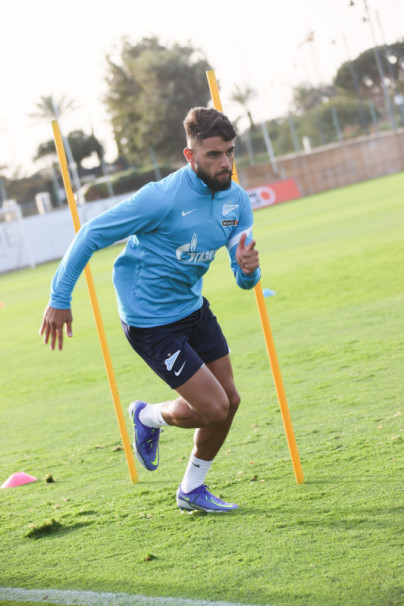 «Газпром»-тренировочные сборы в Португалии: 30 января, вечерняя тренировка