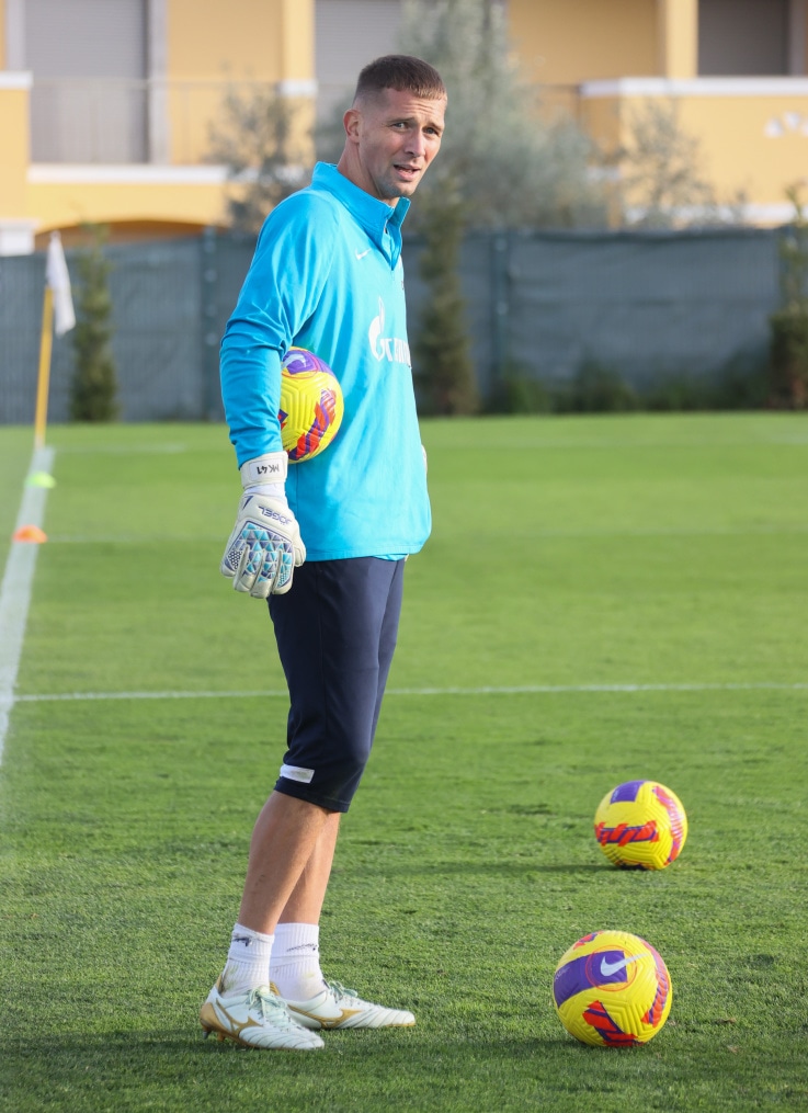 «Газпром»-тренировочные сборы в Португалии: 30 января, вечерняя тренировка