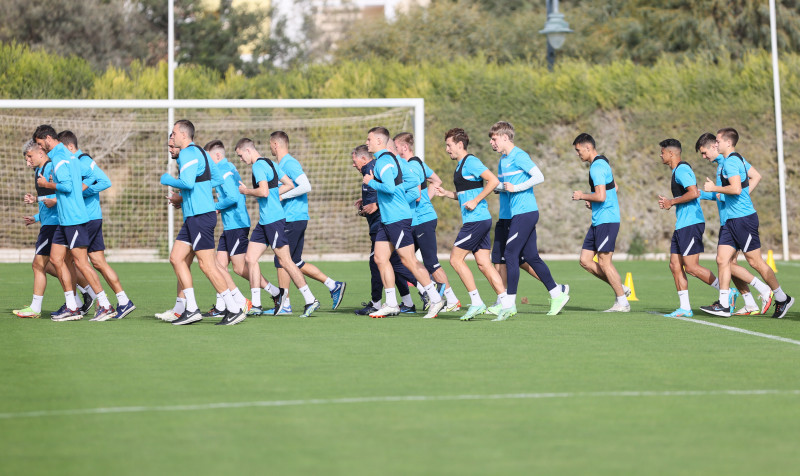 «Газпром»-тренировочные сборы в Португалии: 31 января, утренняя тренировка