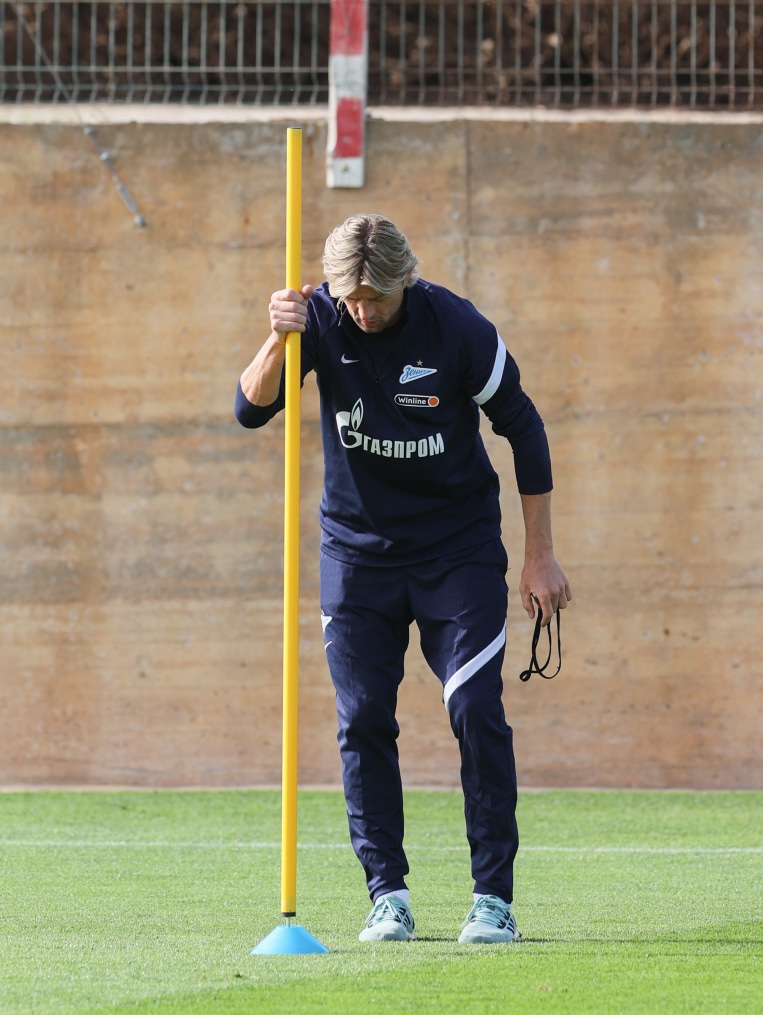 «Газпром»-тренировочные сборы в Португалии: 31 января, утренняя тренировка