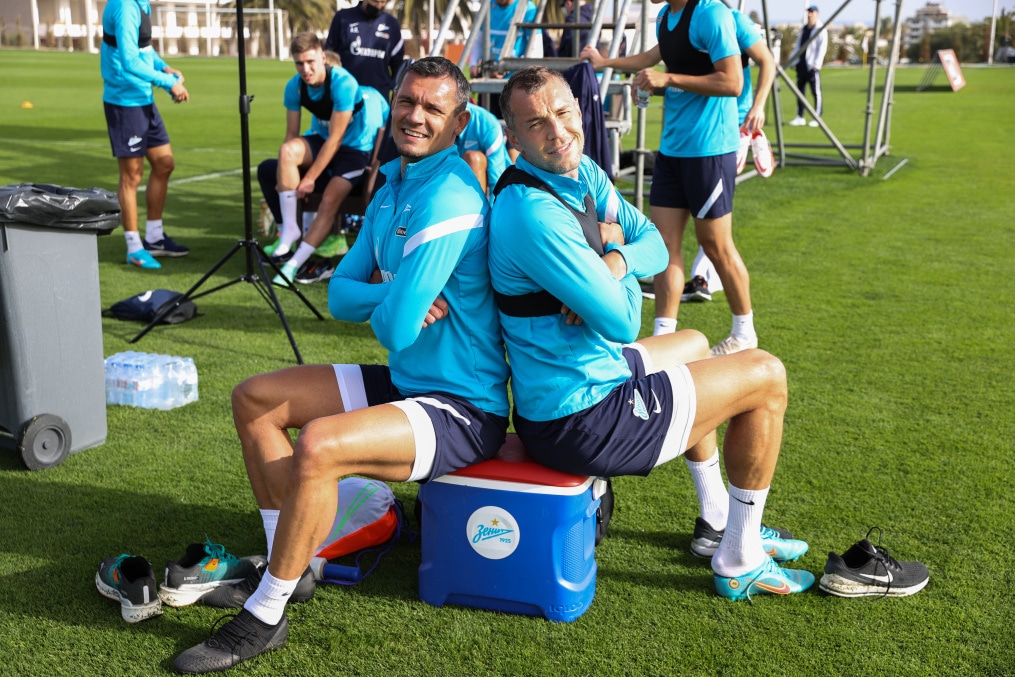 «Газпром»-тренировочные сборы в Португалии: 31 января, утренняя тренировка