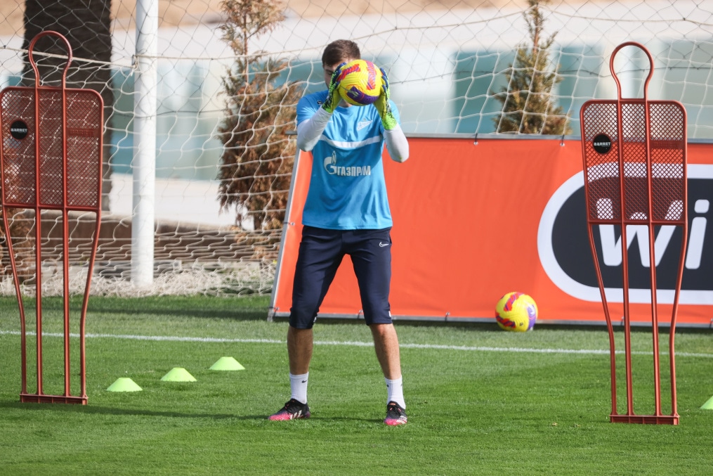 «Газпром»-тренировочные сборы в Португалии: 31 января, утренняя тренировка