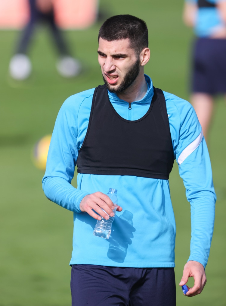 «Газпром»-тренировочные сборы в Португалии: 31 января, утренняя тренировка