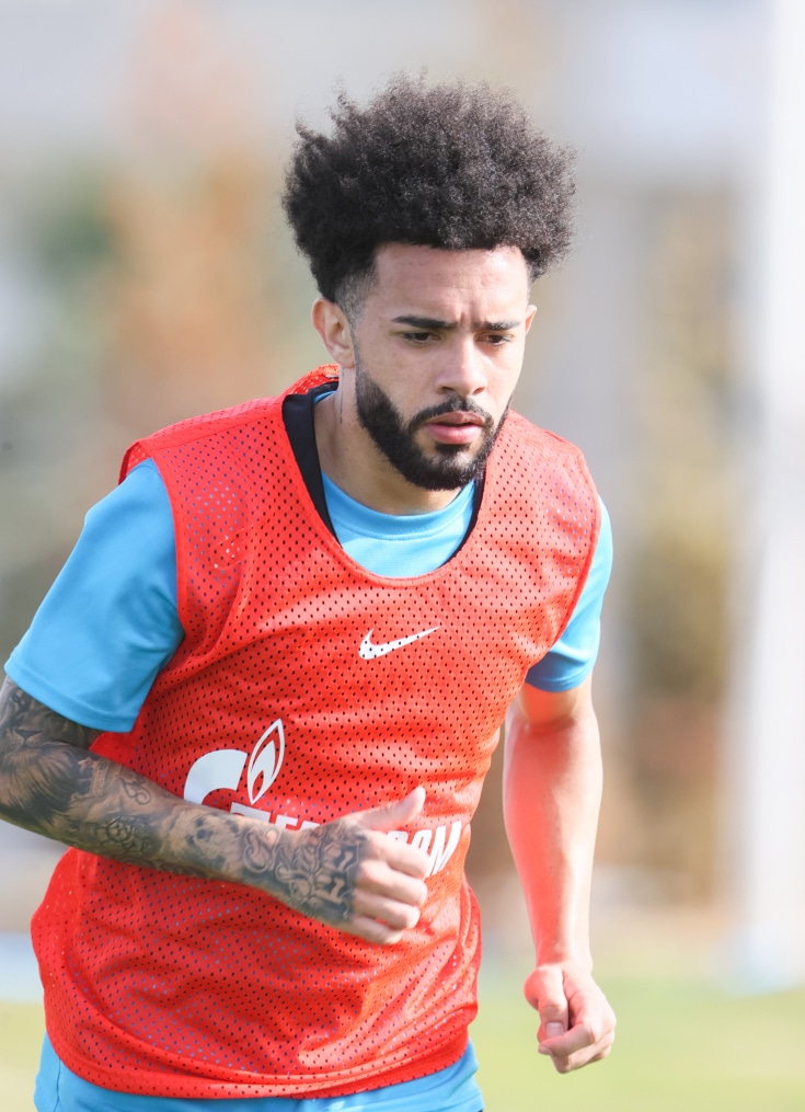 «Газпром»-тренировочные сборы в Португалии: 31 января, утренняя тренировка