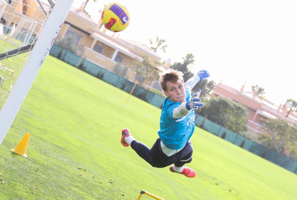 «Газпром»-тренировочные сборы в Португалии: 31 января, утренняя тренировка