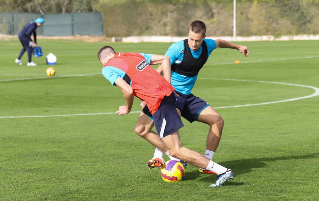 «Газпром»-тренировочные сборы в Португалии: 31 января, утренняя тренировка