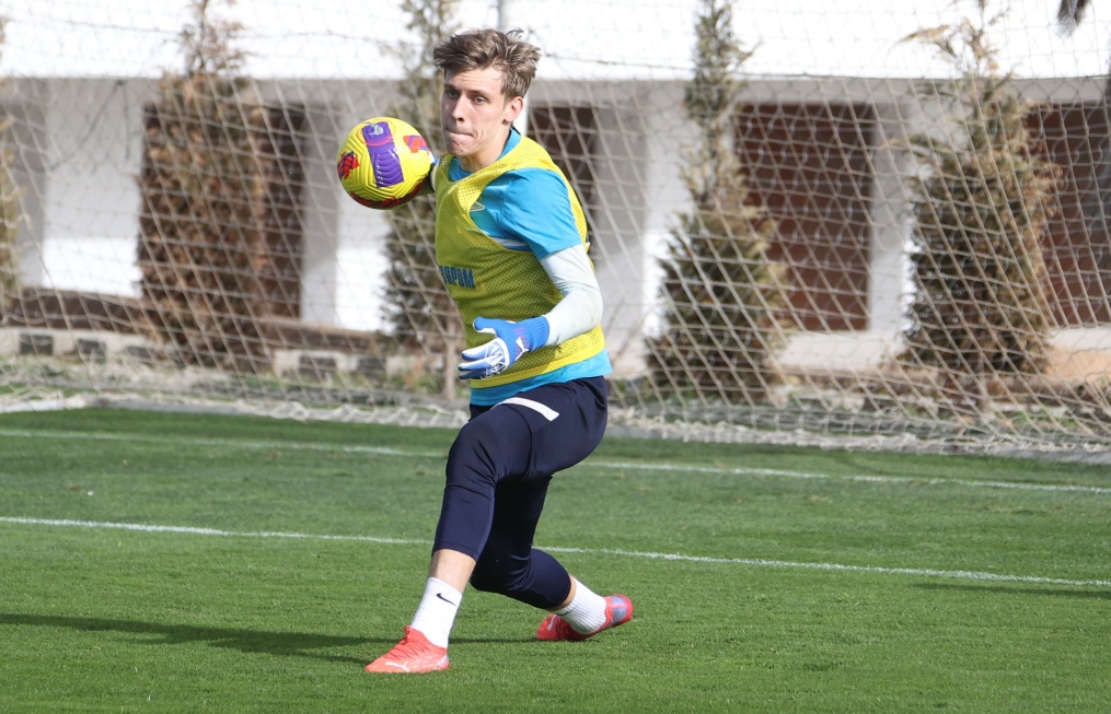 «Газпром»-тренировочные сборы в Португалии: 31 января, утренняя тренировка