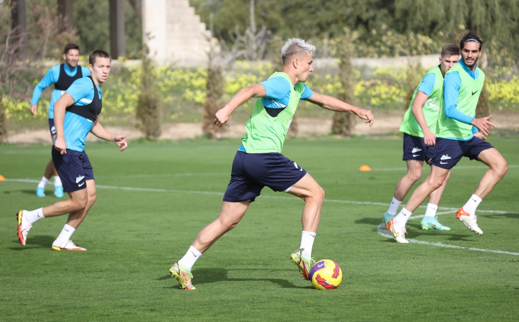 «Газпром»-тренировочные сборы в Португалии: 31 января, утренняя тренировка