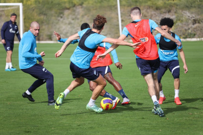 «Газпром»-тренировочные сборы в Португалии: 31 января, утренняя тренировка