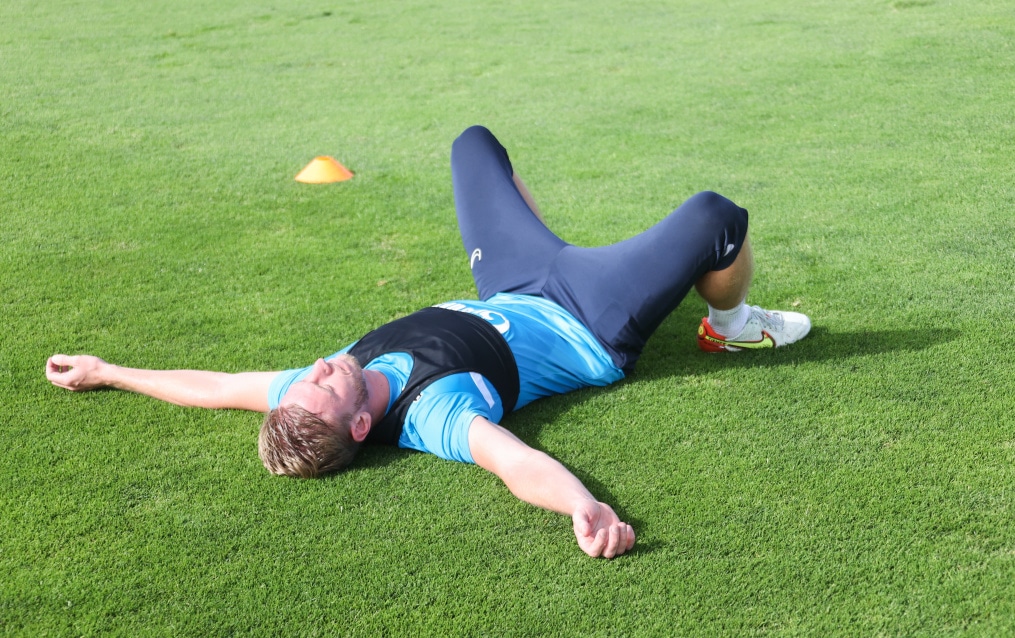 «Газпром»-тренировочные сборы в Португалии: 31 января, утренняя тренировка