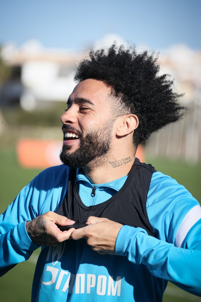 «Газпром»-тренировочные сборы в Португалии: 2 февраля, утренняя тренировка