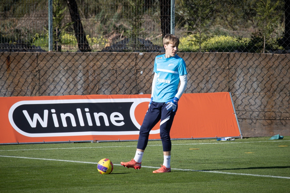 «Газпром»-тренировочные сборы в Португалии: 2 февраля, утренняя тренировка