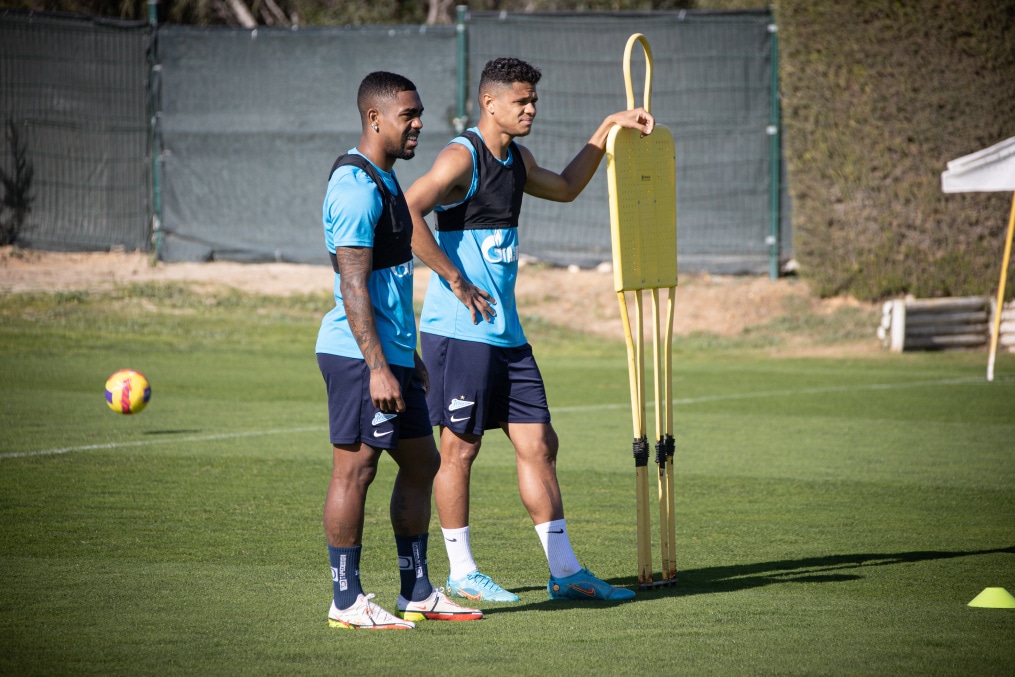 «Газпром»-тренировочные сборы в Португалии: 2 февраля, утренняя тренировка