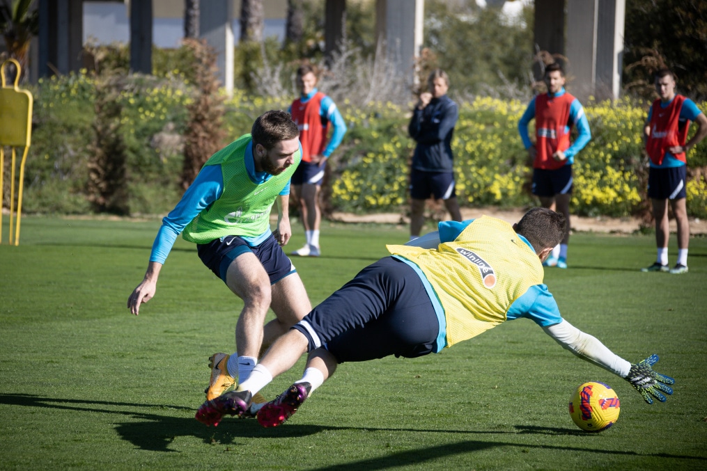 «Газпром»-тренировочные сборы в Португалии: 2 февраля, утренняя тренировка