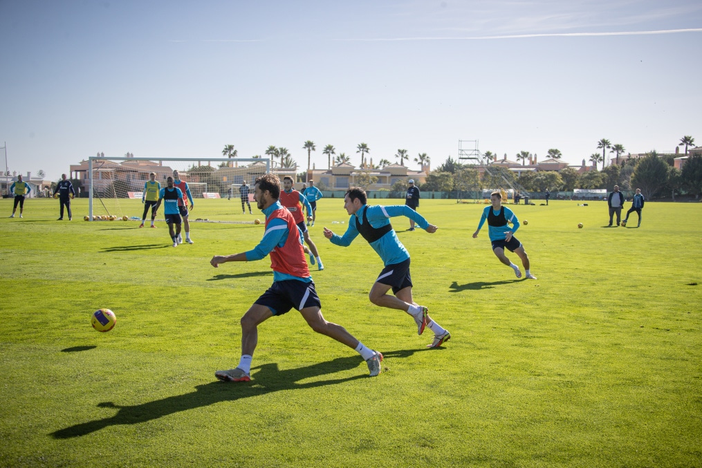 «Газпром»-тренировочные сборы в Португалии: 2 февраля, утренняя тренировка