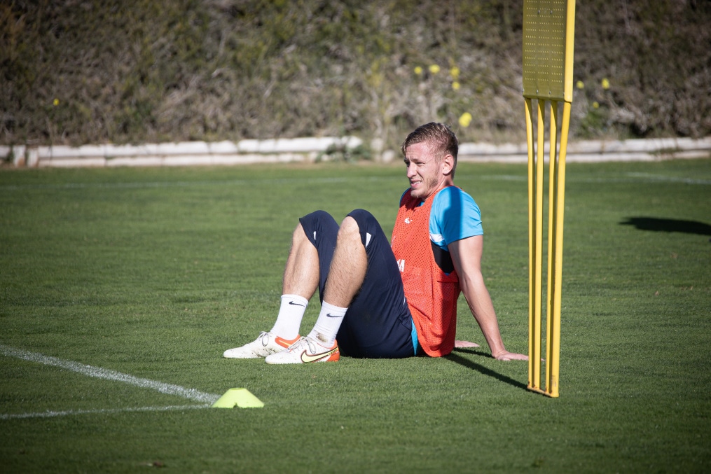 «Газпром»-тренировочные сборы в Португалии: 2 февраля, утренняя тренировка