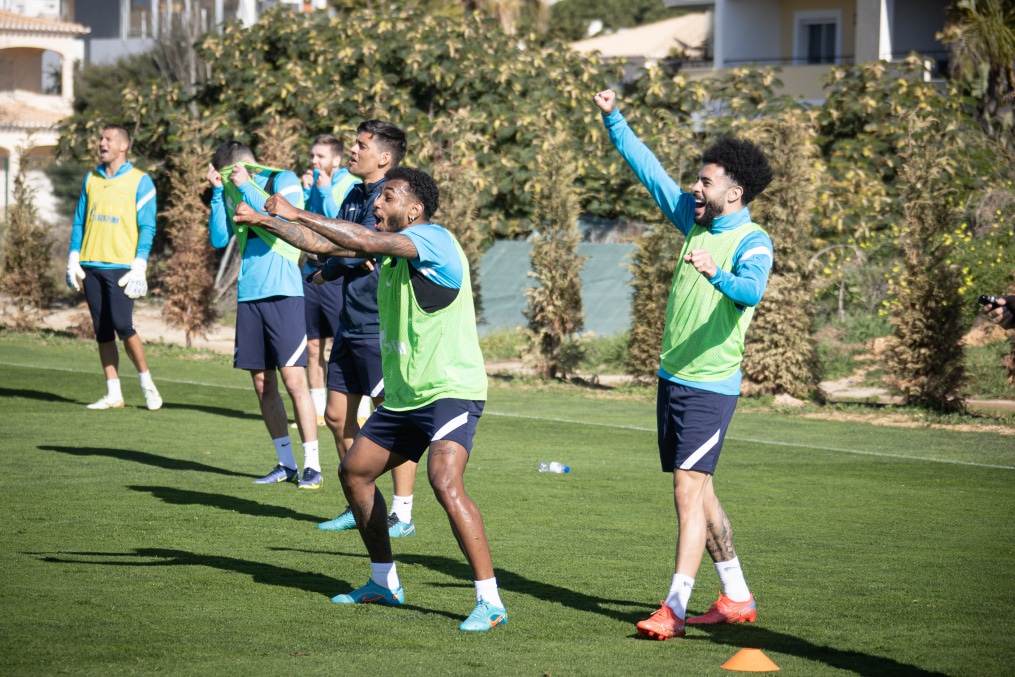 «Газпром»-тренировочные сборы в Португалии: 2 февраля, утренняя тренировка