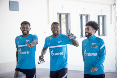 «Газпром»-тренировочные сборы в Португалии: 2 февраля, утренняя тренировка