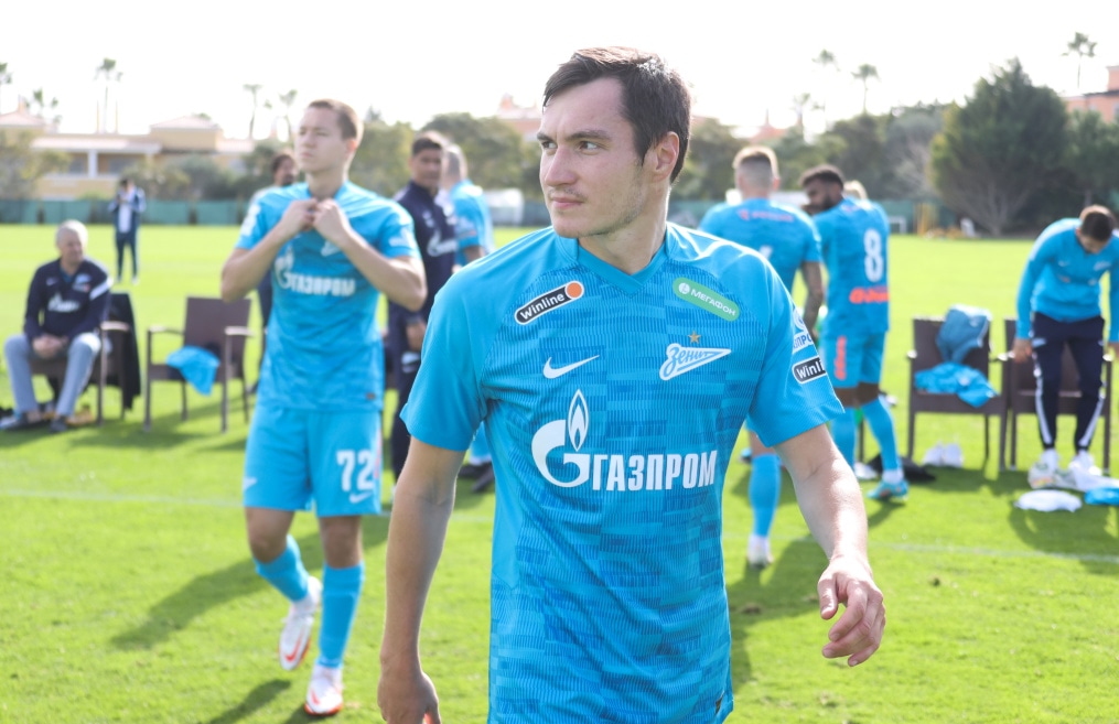 «Газпром»-тренировочные сборы в Португалии: 31 января, совместная тренировка «Зенита» и «Зенита»-2