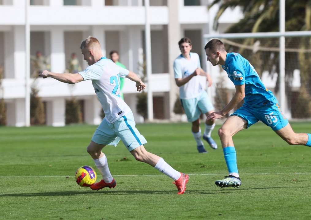 «Газпром»-тренировочные сборы в Португалии: 31 января, совместная тренировка «Зенита» и «Зенита»-2