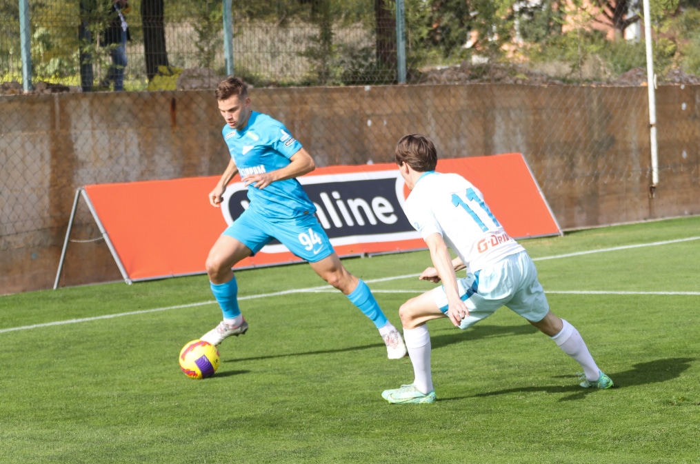 «Газпром»-тренировочные сборы в Португалии: 31 января, совместная тренировка «Зенита» и «Зенита»-2