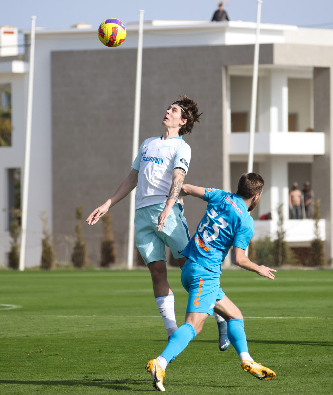 «Газпром»-тренировочные сборы в Португалии: 31 января, совместная тренировка «Зенита» и «Зенита»-2