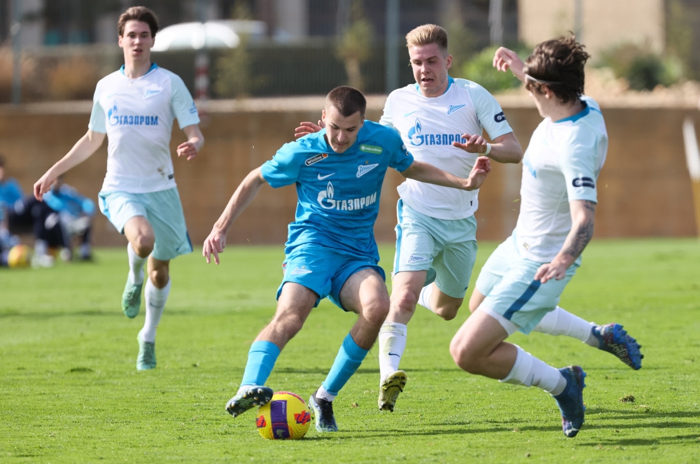 «Газпром»-тренировочные сборы в Португалии: 31 января, совместная тренировка «Зенита» и «Зенита»-2