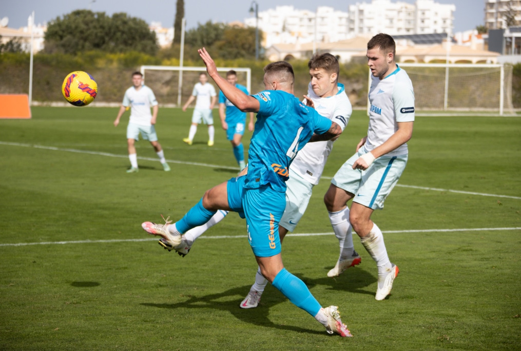 «Газпром»-тренировочные сборы в Португалии: 31 января, совместная тренировка «Зенита» и «Зенита»-2