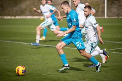 «Газпром»-тренировочные сборы в Португалии: 31 января, совместная тренировка «Зенита» и «Зенита»-2