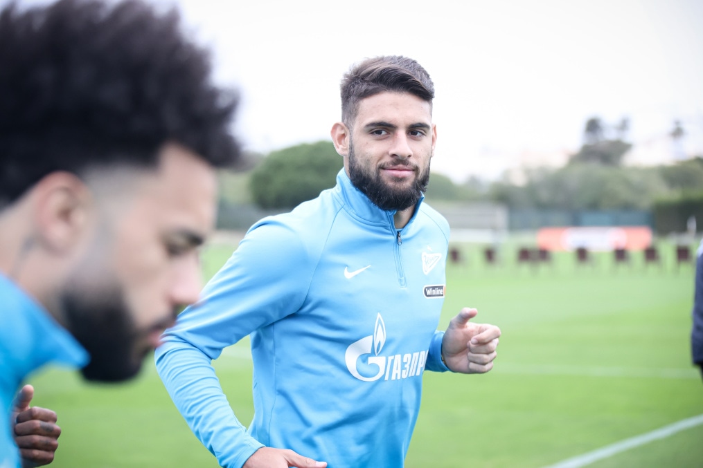 «Газпром» — тренировочные сборы в Португалии: 4 феврала, утренняя тренировка