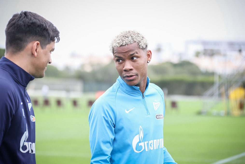 «Газпром» — тренировочные сборы в Португалии: 4 феврала, утренняя тренировка