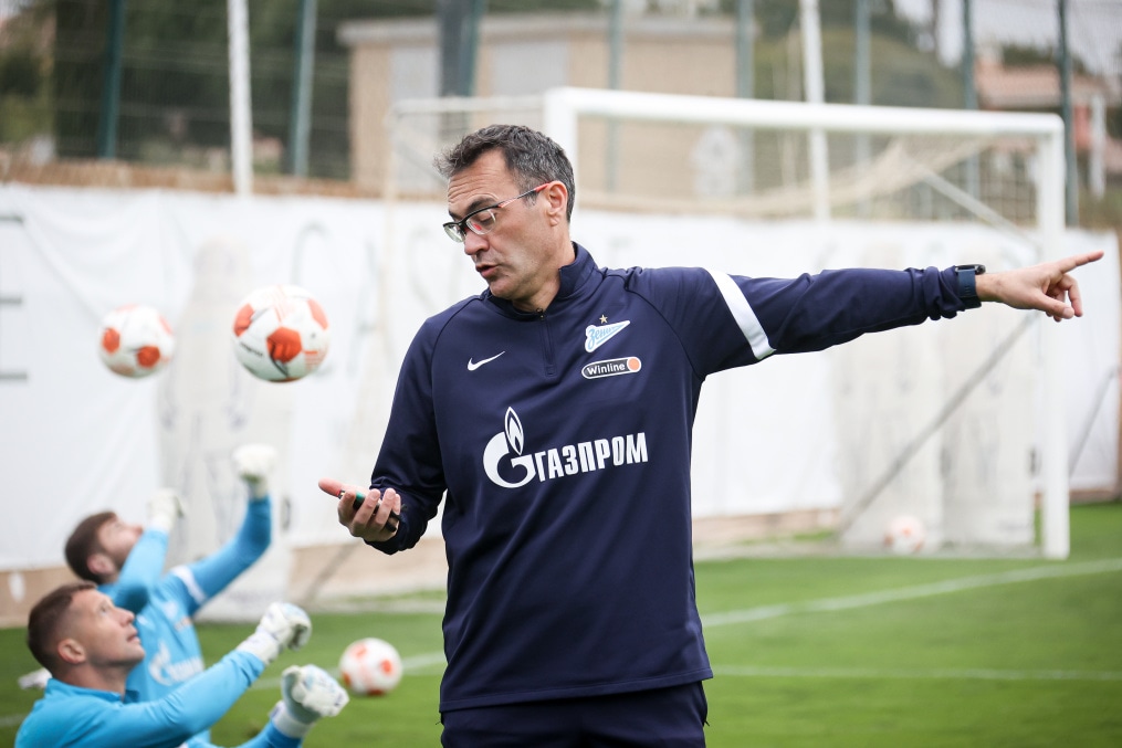«Газпром» — тренировочные сборы в Португалии: 4 феврала, утренняя тренировка