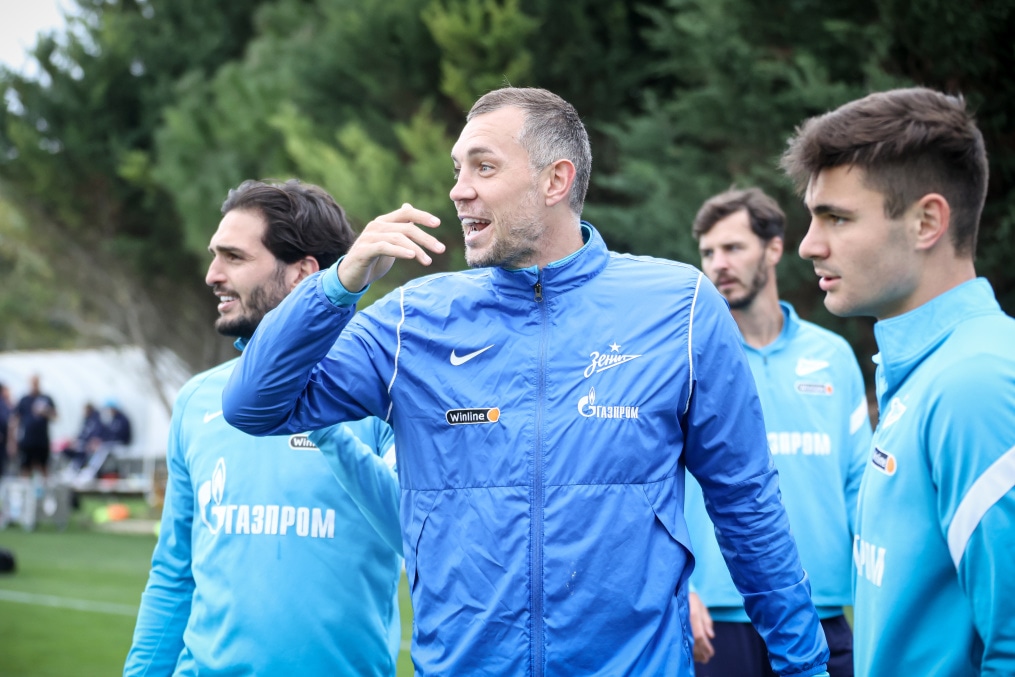 «Газпром» — тренировочные сборы в Португалии: 4 феврала, утренняя тренировка