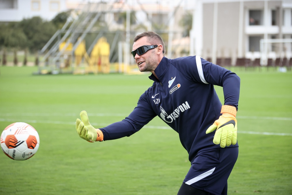 «Газпром» — тренировочные сборы в Португалии: 4 феврала, утренняя тренировка