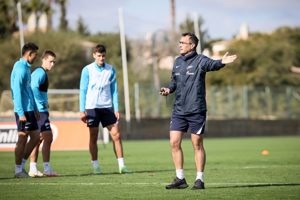 «Газпром» — тренировочные сборы в Португалии: 5 феврала, утренняя тренировка