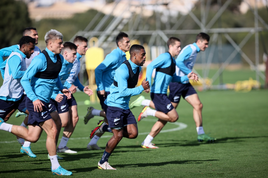 «Газпром» — тренировочные сборы в Португалии: 5 феврала, утренняя тренировка