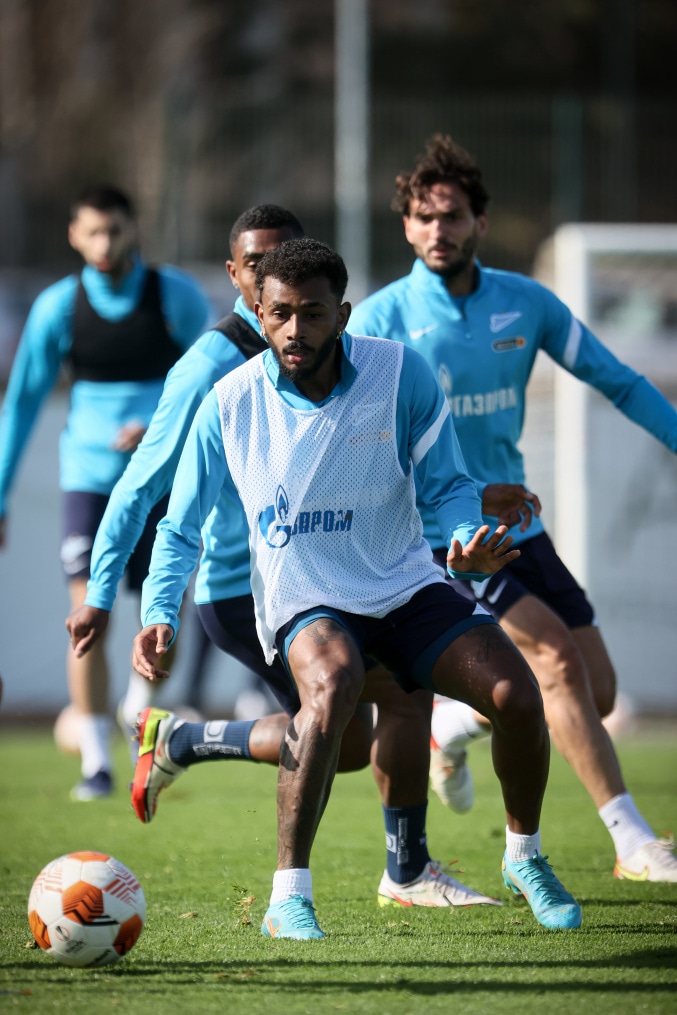 «Газпром» — тренировочные сборы в Португалии: 5 феврала, утренняя тренировка