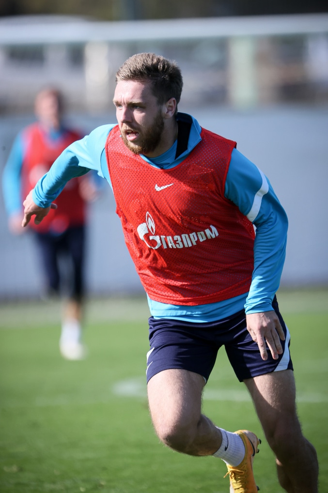 «Газпром» — тренировочные сборы в Португалии: 5 феврала, утренняя тренировка