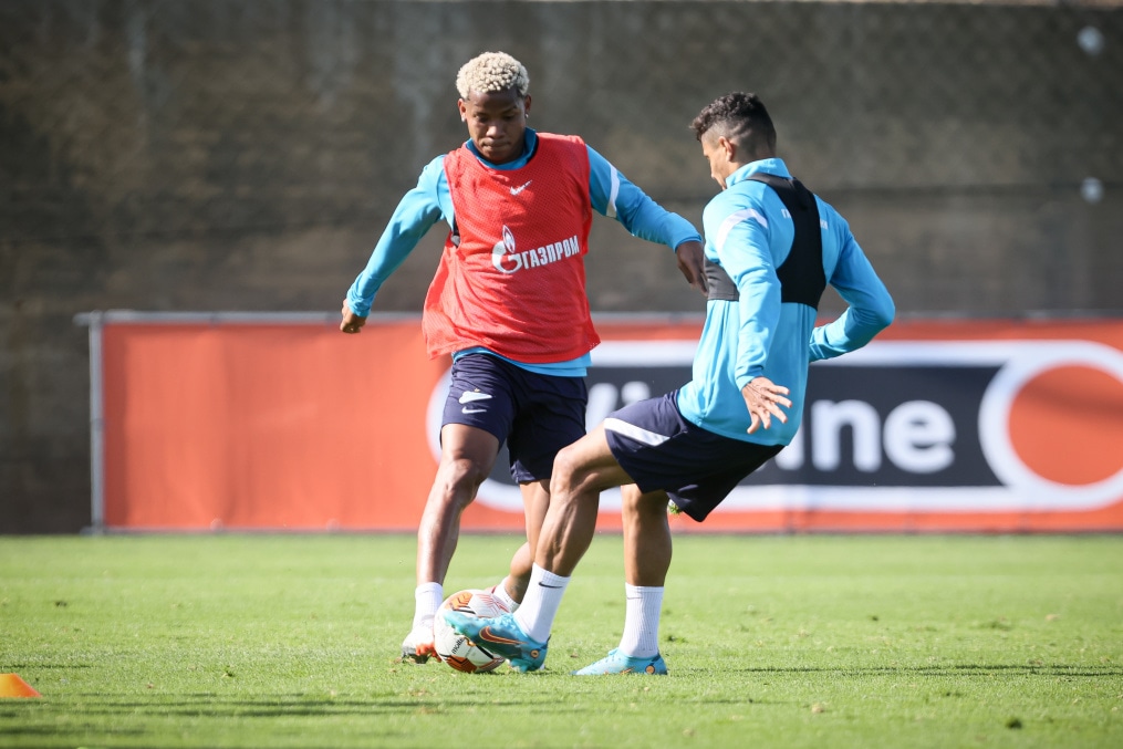 «Газпром» — тренировочные сборы в Португалии: 5 феврала, утренняя тренировка