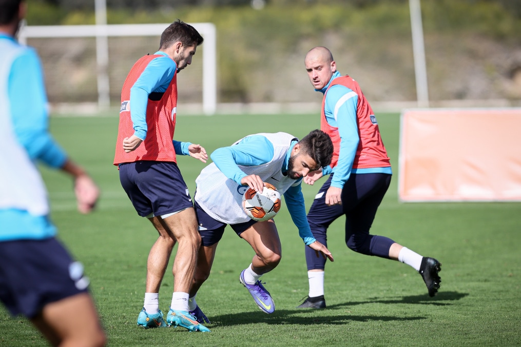 «Газпром» — тренировочные сборы в Португалии: 5 феврала, утренняя тренировка