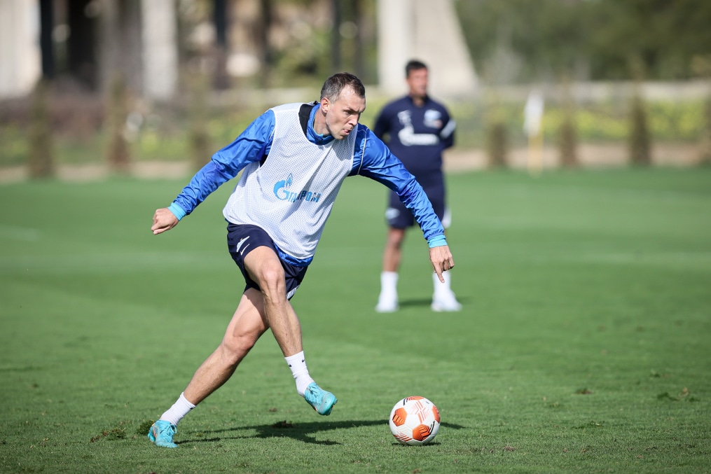 «Газпром» — тренировочные сборы в Португалии: 5 феврала, утренняя тренировка