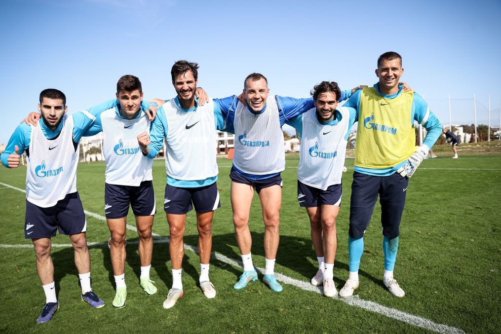 «Газпром» — тренировочные сборы в Португалии: 5 феврала, утренняя тренировка