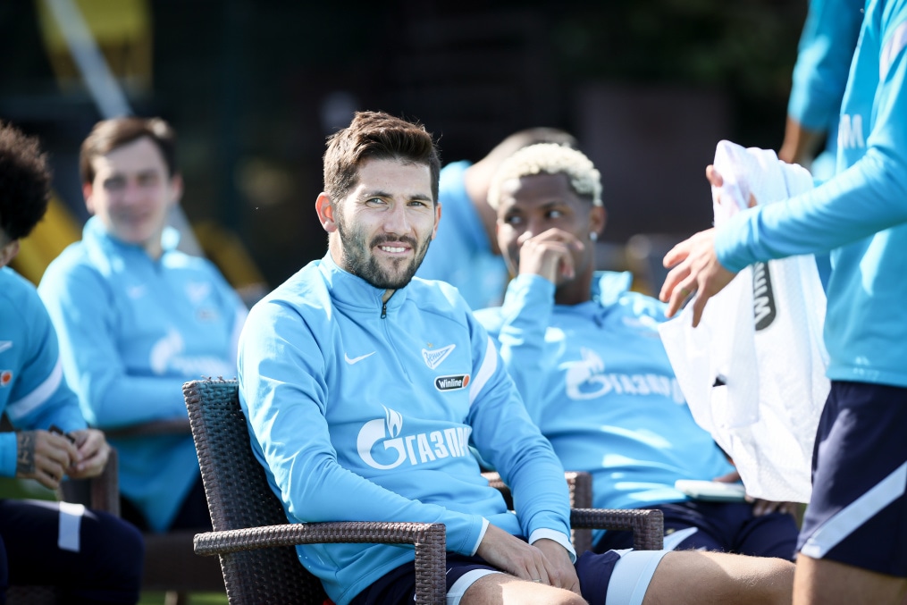 «Газпром» — тренировочные сборы в Португалии: 5 феврала, утренняя тренировка