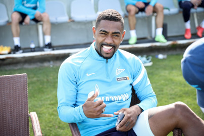 «Газпром» — тренировочные сборы в Португалии: 5 феврала, утренняя тренировка