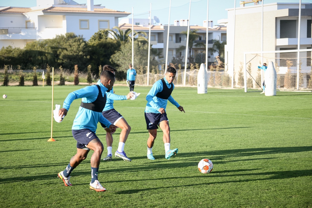 «Газпром» — тренировочные сборы в Португалии: 5 феврала, вечерняя тренировка