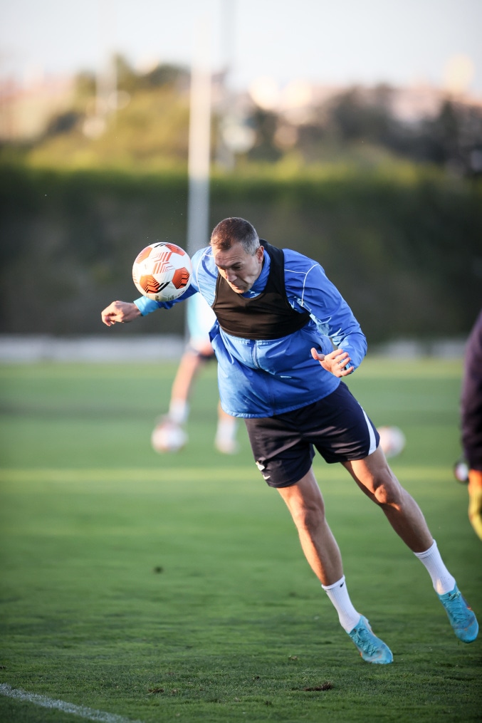 «Газпром» — тренировочные сборы в Португалии: 5 феврала, вечерняя тренировка