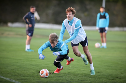 «Газпром» — тренировочные сборы в Португалии: 5 феврала, вечерняя тренировка