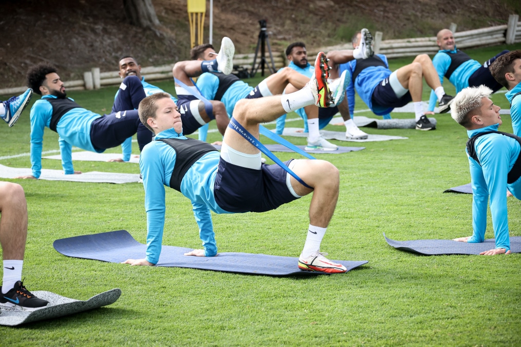 «Газпром» — тренировочные сборы в Португалии: 8 февраля, утренняя тренировка