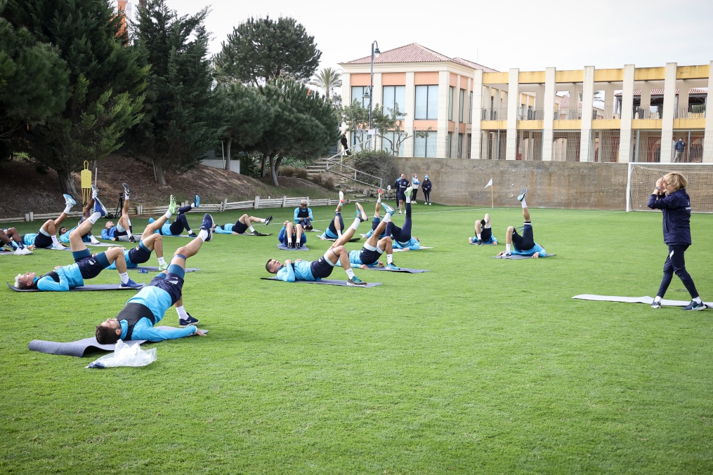 «Газпром» — тренировочные сборы в Португалии: 8 февраля, утренняя тренировка